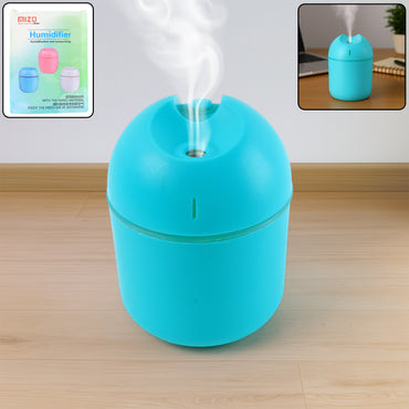 Blue Usb Mini Air Humidifier For Home  Office (1 Pc)