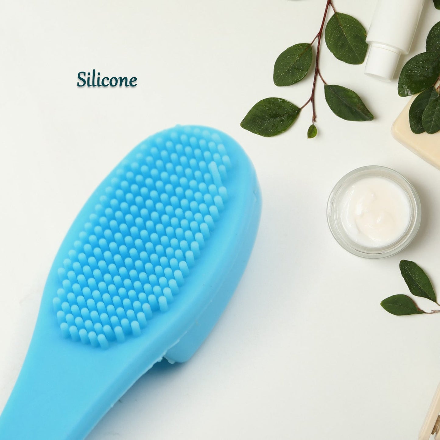 Silicone Makeup Cleaning Tool Finger Wash Face Scrubber Facial Cleansing Brush (1 Pc Mix Color)
