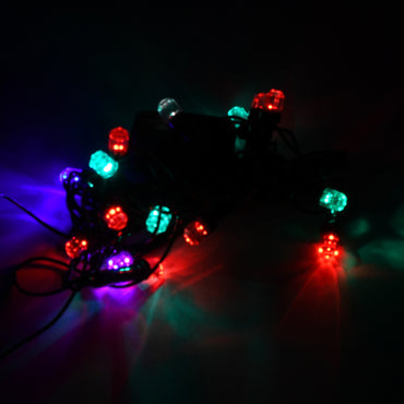 3mtr Home Decoration Diwali  Wedding Led Christmas String Light Indoor And Outdoor Light Festival Decoration Led String Light Multi-color Light 8mm (15l 3 Mtr)