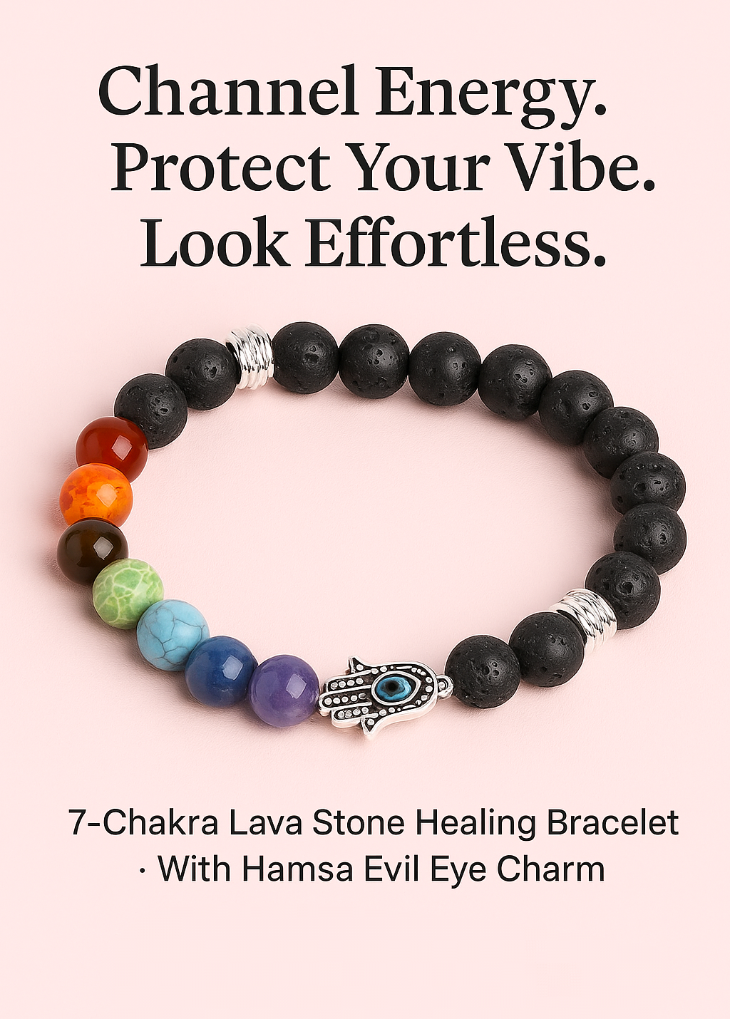 7 Chakra Healing Beads Bracelet