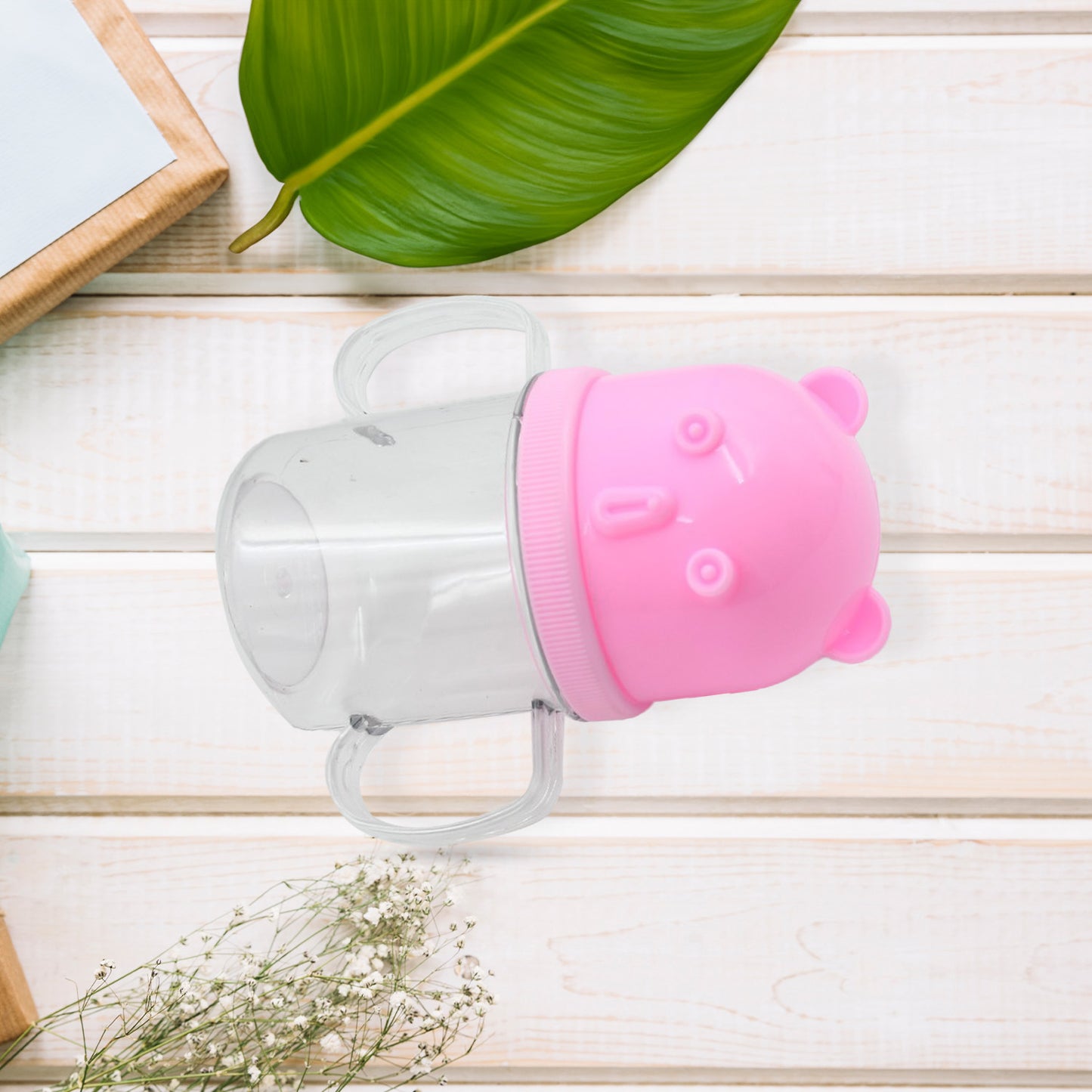 Baby Milk Mug Sippy Cup Baby Mug Leakproof Mug For Kids Lightweight Nursing Dishwasher Safe Mug (250 Ml 1 Pc)