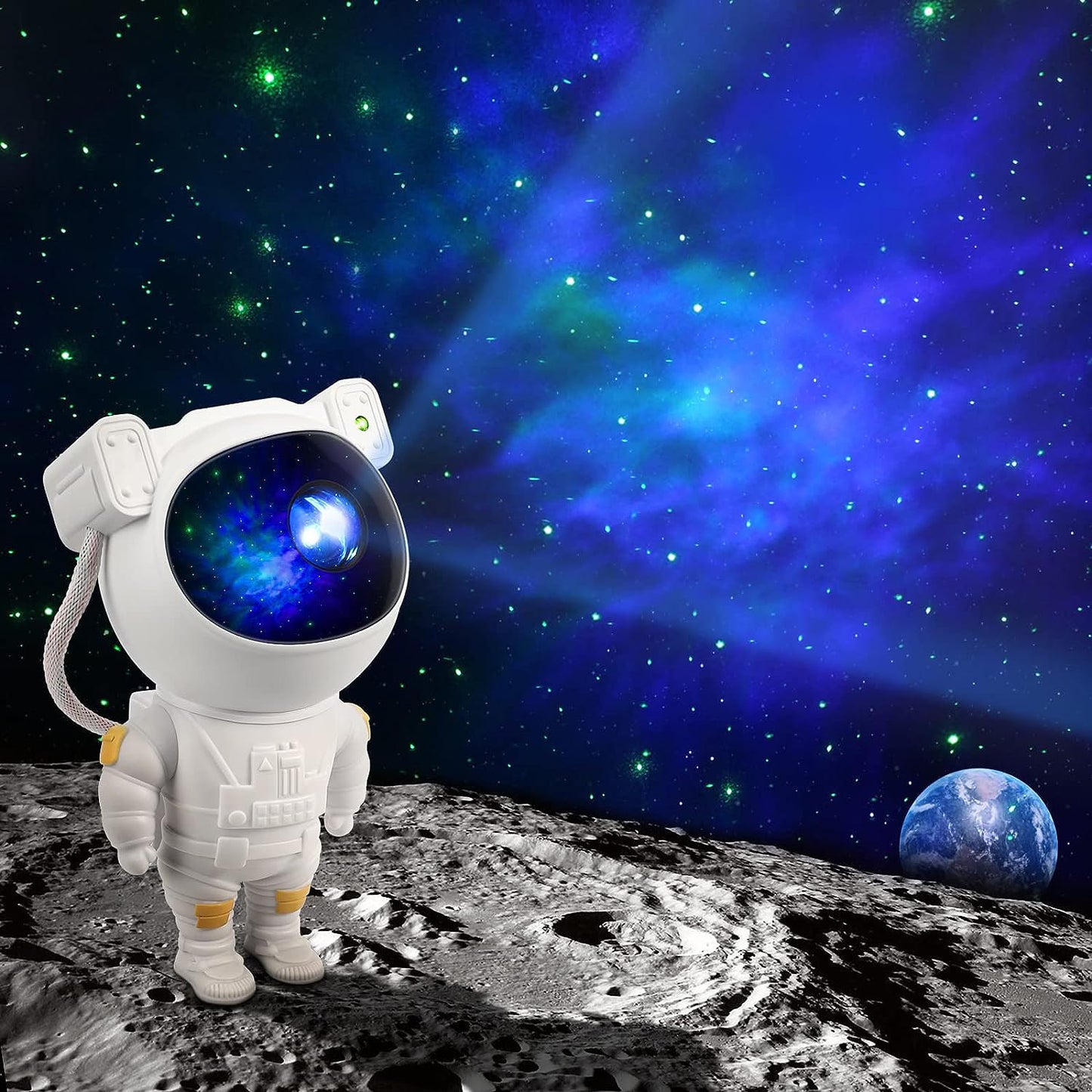 Robot Sky Space Stars Light Astronaut Galaxy Projector Night Lamp | Raksha Bandhan Gift