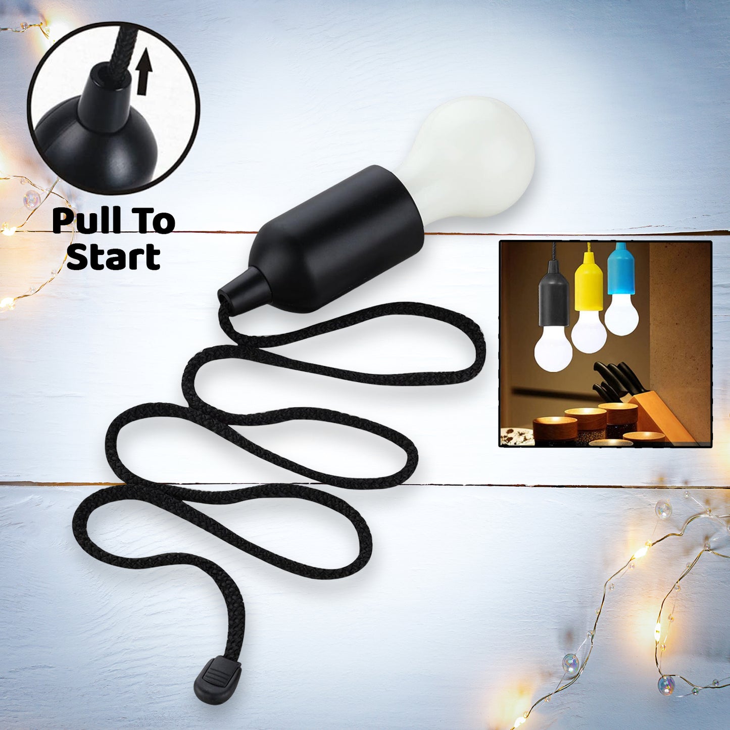Led Bulbs Pull Cord Light Led Pull Cord Light Hang - 1pcs ing Led Bulb Pull Wire Drawstring Light Bulb Black Led Pendant Lights