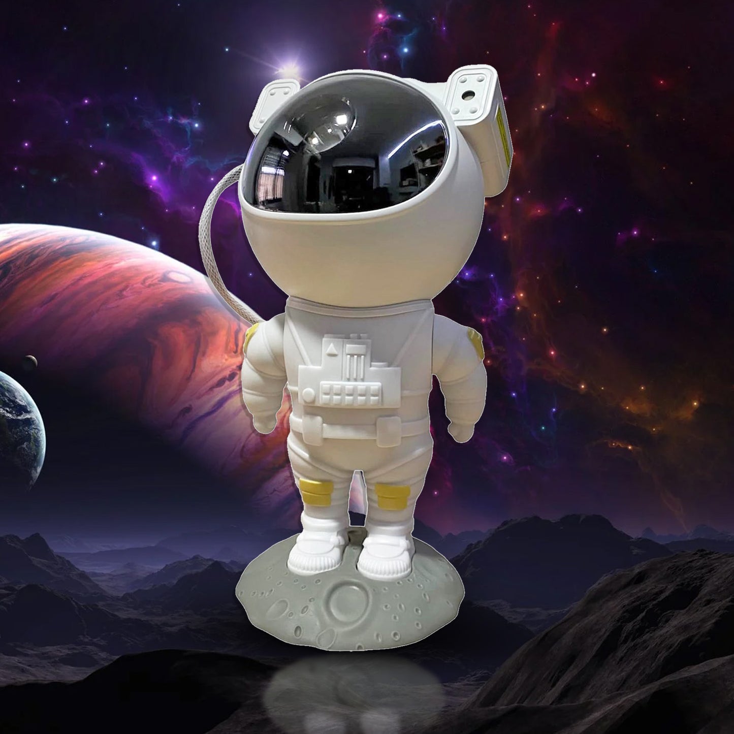 Robot Sky Space Stars Light Astronaut Galaxy Projector Night Lamp | Raksha Bandhan Gift