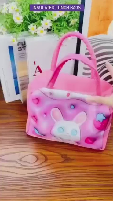 3D Cartoon Lunch Bag