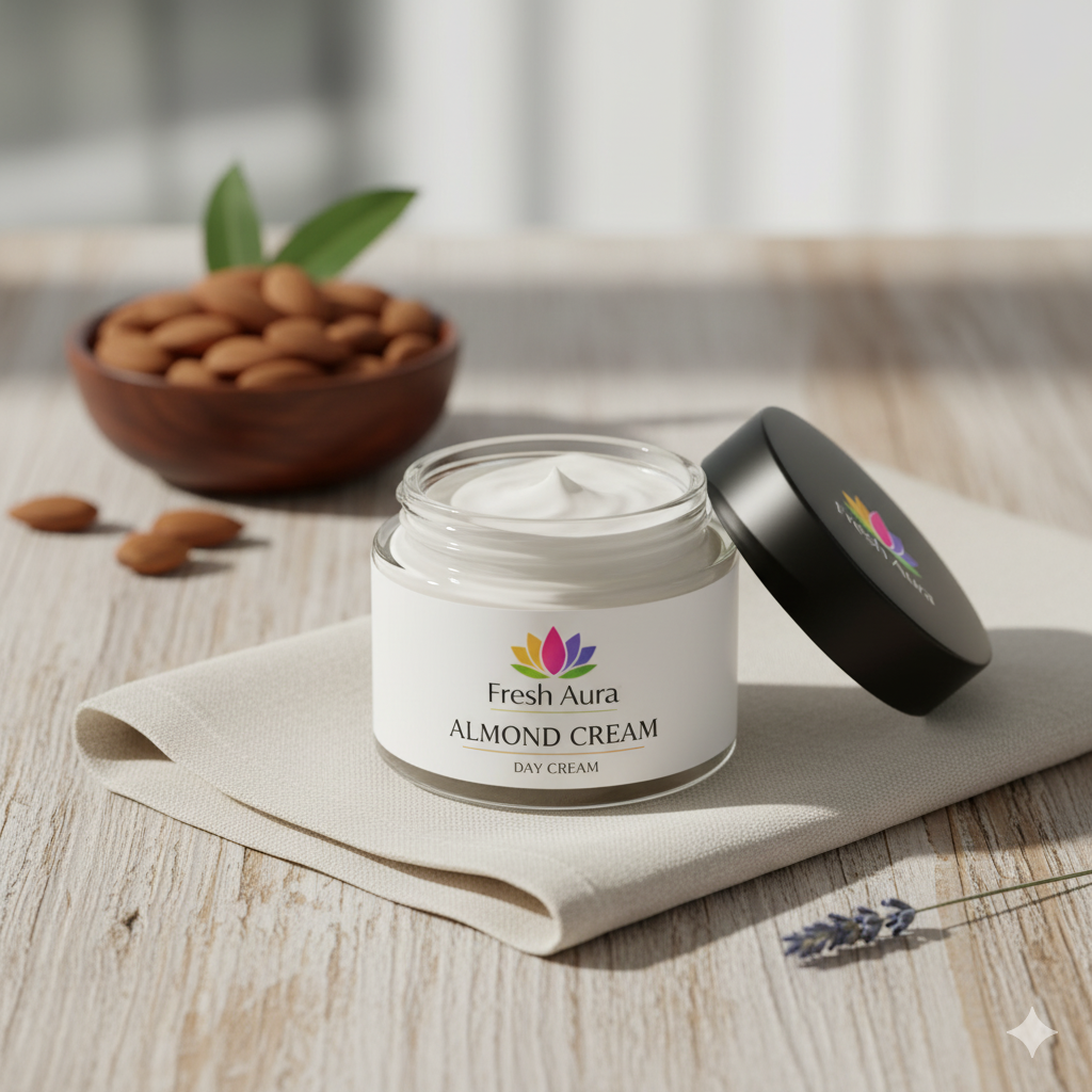 Fresh Aura - Day Cream Almond (100gm)