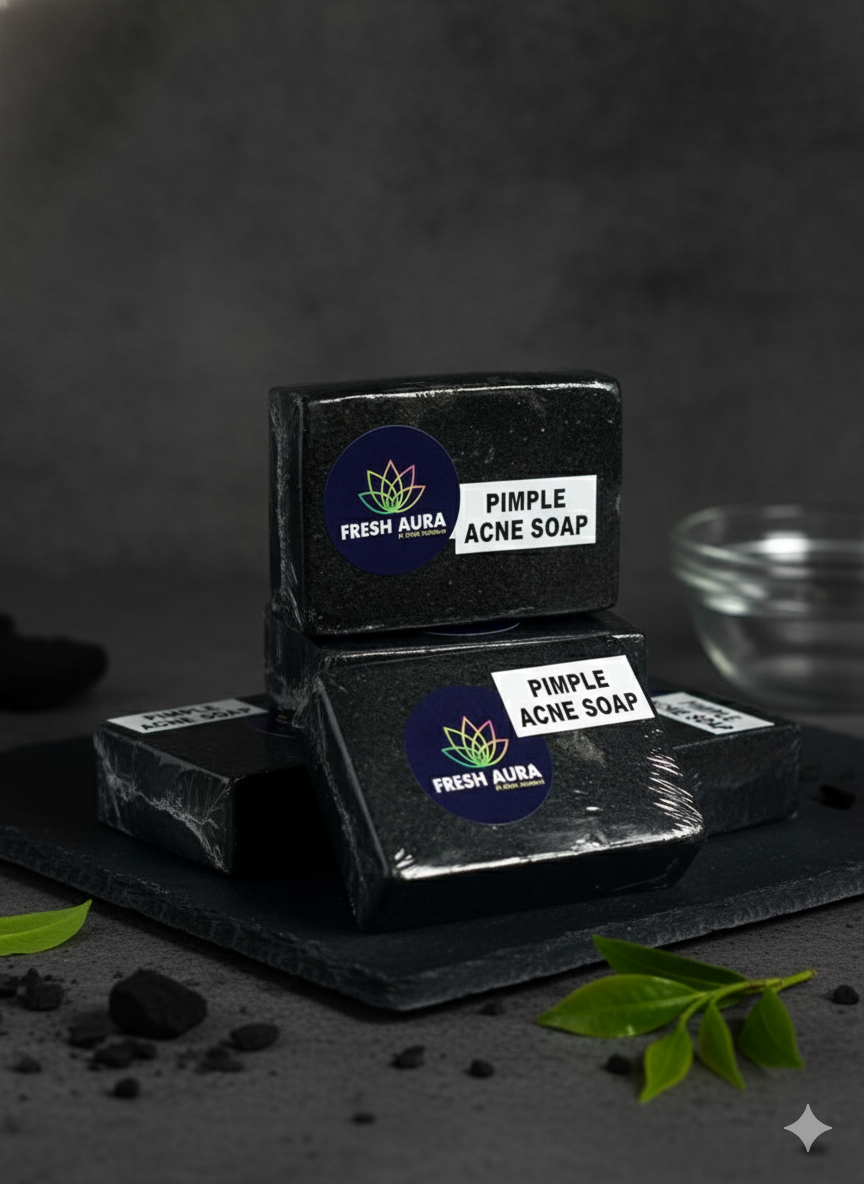 Fresh Aura - Pimple Acne Soap (100 gm)