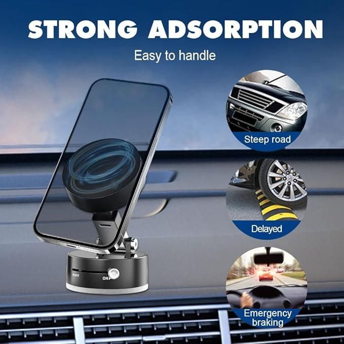 Vaccum Magnetic Suction Phone Holder