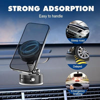Vaccum Magnetic Suction Phone Holder