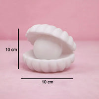 Pearl Shell Night Lamp Decorate Desk Lights Nursery Toy Lamp Led Pearl Shell Night Lights For Bedroom  Home
