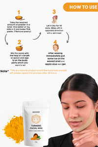 Turmeric Facial Wax Powder