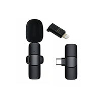 Live Streaming Clip On Microphone | Type-c Mini Wireless Collar Microphone