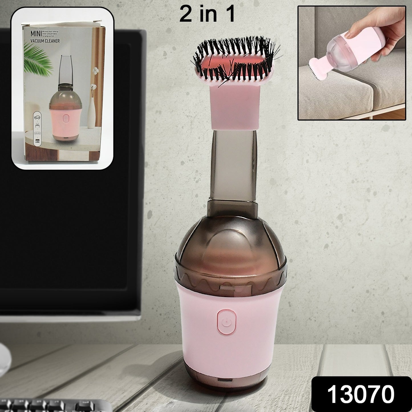 Handheld Vacuum Cleaner Cordless Desktop Vacuum Cleaner (1 Pc)