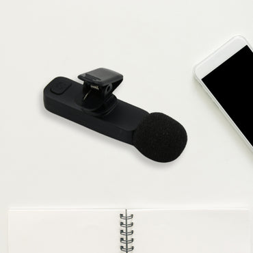 Live Streaming Clip On Microphone | Type-c Mini Wireless Collar Microphone