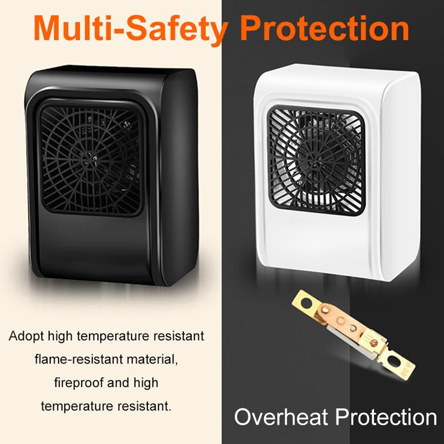 Room Heater 220v Brown Box Heater For Office  Bedroom Use Heater