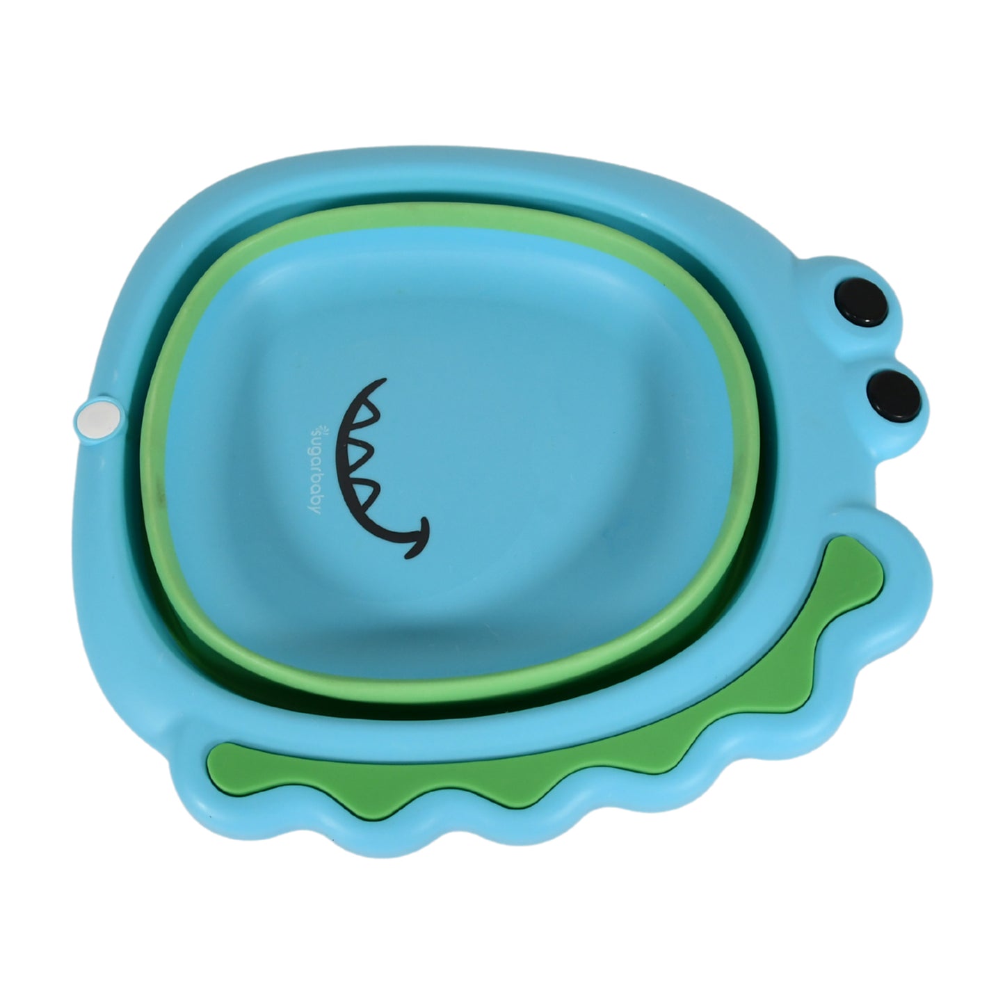Frog Shape Wash Basin Space Saving Multi Function Foldable Baby Wash Basin Easy Clean Lightweight Thicken For Washing Face For Home (3331cm  1 Pc)