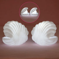 Pearl Shell Night Lamp Decorate Desk Lights Nursery Toy Lamp Led Pearl Shell Night Lights For Bedroom  Home