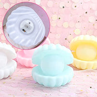Pearl Shell Night Lamp Decorate Desk Lights Nursery Toy Lamp Led Pearl Shell Night Lights For Bedroom  Home