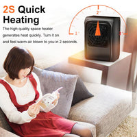 Room Heater 220v Brown Box Heater For Office  Bedroom Use Heater