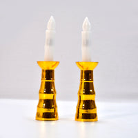 2pcs Led Candle Light Candles Flameless Lamp Indoor Window Decoration Wedding Party Decor Light