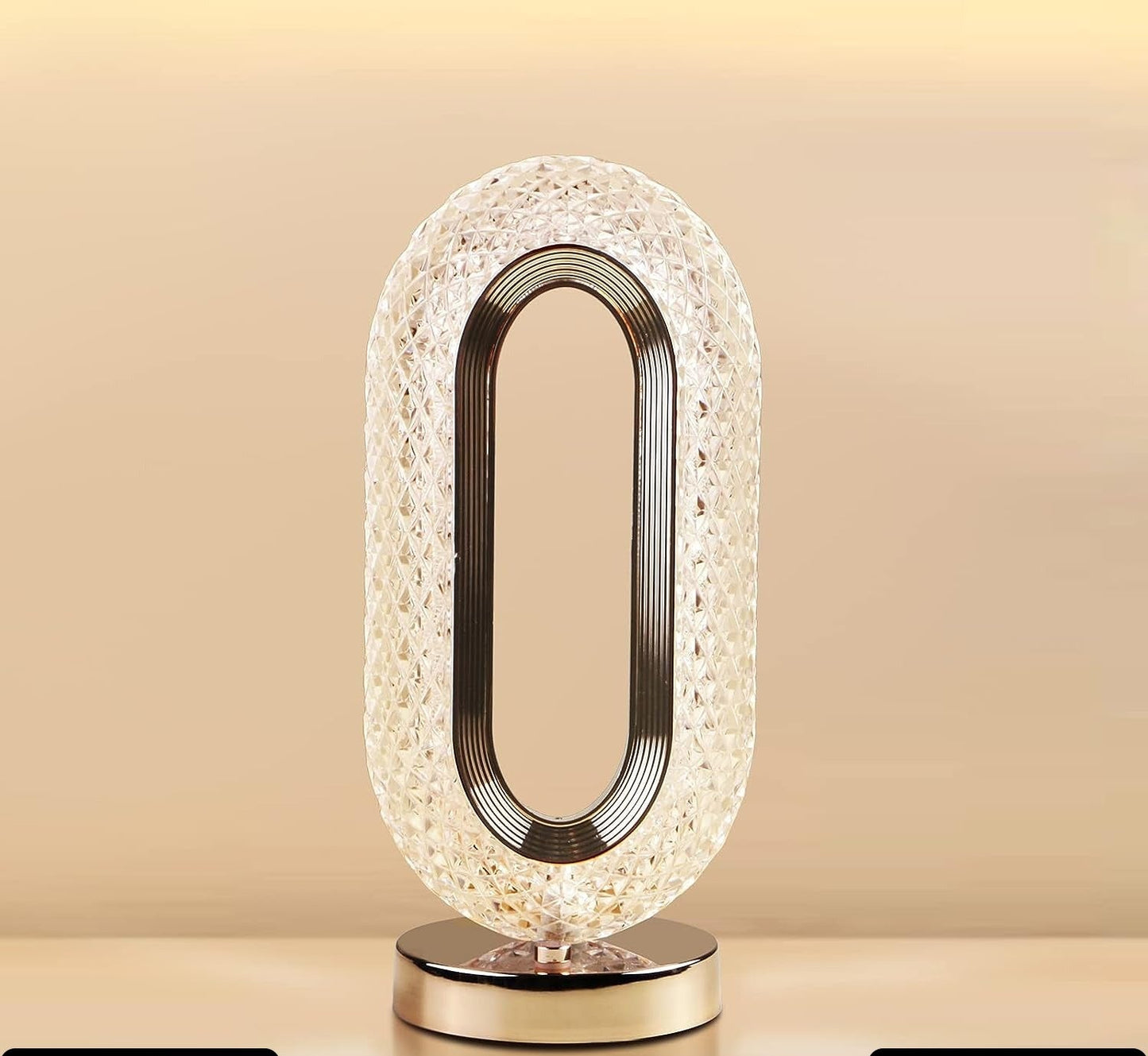 Touch Control Crystal Diamond Table Desk Lamp
